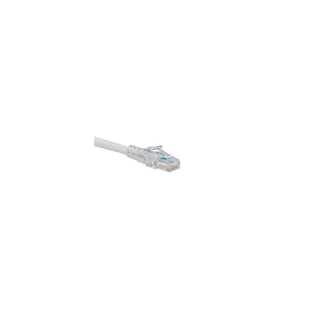 Leviton PCORD C6 UTP 3' WH,  MM03-LVT6SL-01